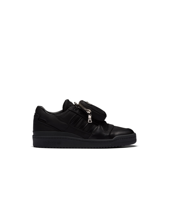 Prada Adidas For Prada Re-nylon Forum Sneakers Negros | 9361-GEKPH