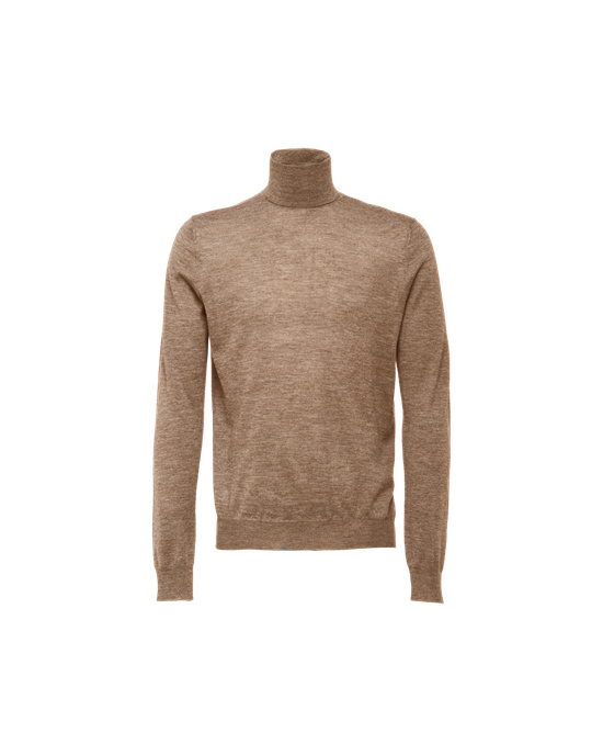 Prada Cashmere Turtleneck Marrom | 4651-UDHOB