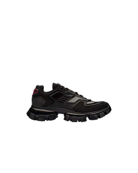 Prada Cloudbust Thunder Technical Fabric Sneakers Negros | 4290-ITDLC