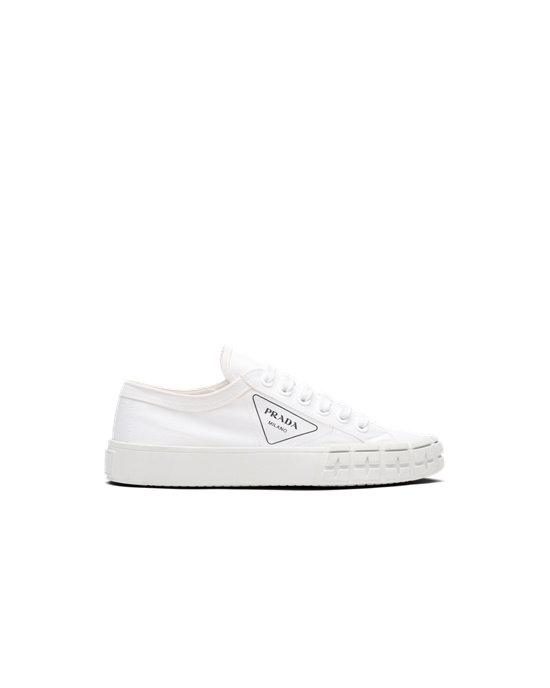 Prada Gabardine Fabric Sneakers Blancos | 6705-QNAUM