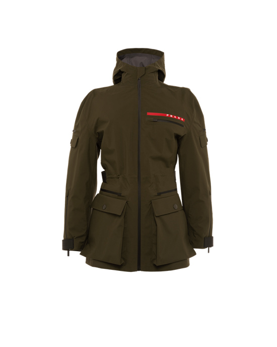 Prada Gore-tex Pro Jacket Verdes | 9537-KXZLB