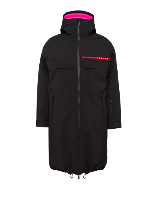 Prada Gore-tex Pro Padded Jacket Negros Rosas | 6249-CEHWI