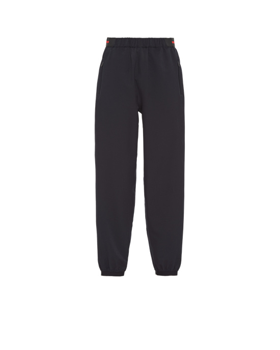 Prada Light Bi-stretch Anchos-leg Pants Negros | 8602-HOPYG