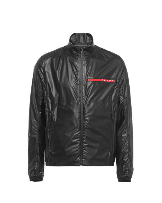 Prada Light Nylon Jacket Negros | 2698-PWNJI