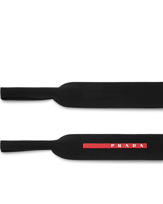 Prada Linea Rossa Eyewear Cord Negros | 2807-OMEPN
