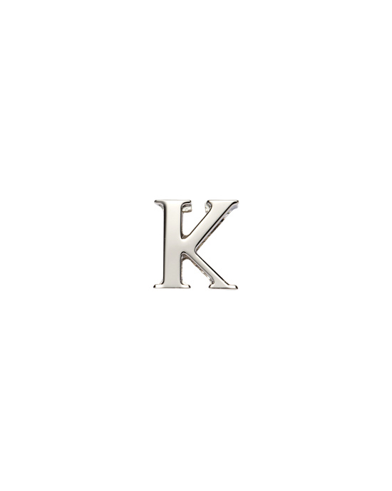 Prada My Character Sliding Metal Letter Polished Steel | 0983-NPMRG