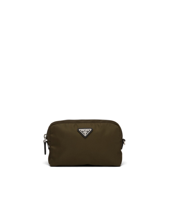 Prada Nylon Pouch Verdes | 7509-PEIXN