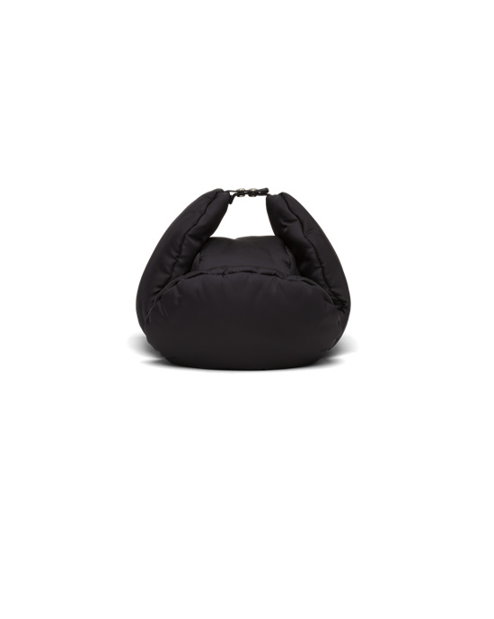 Prada Padded Nylon Gabardine Hat Negros | 2857-SLIKZ