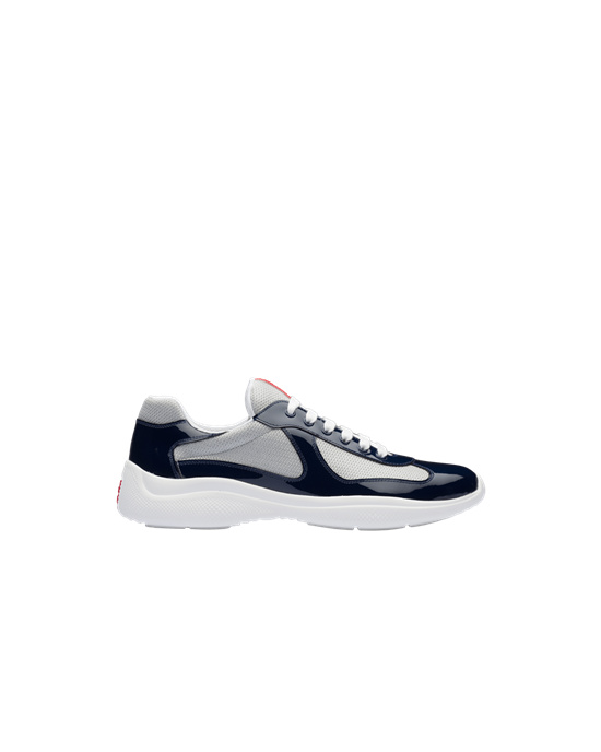 Prada Prada America's Cup Sneakers Azul Rey Azules Plateados | 3702-LDXOI