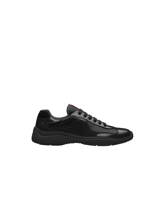 Prada Prada America's Cup Sneakers Negros | 4628-EUBTJ