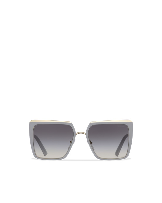 Prada Prada Cinéma Sunglasses Squared Azules Claro | 6315-XSBZQ