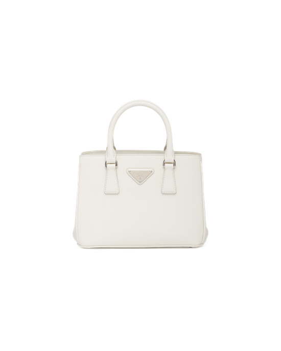 Prada Prada Galleria Saffiano Cuero Mini-bag Blancos | 3017-PVWAY
