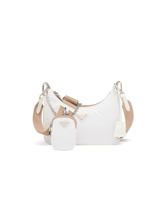Prada Prada Re-edition 2005 Re-nylon Bag Blancos | 1692-ULQXF