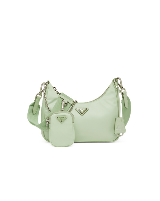 Prada Prada Re-edition 2005 Re-nylon Bag Aqua | 5983-RNWXJ
