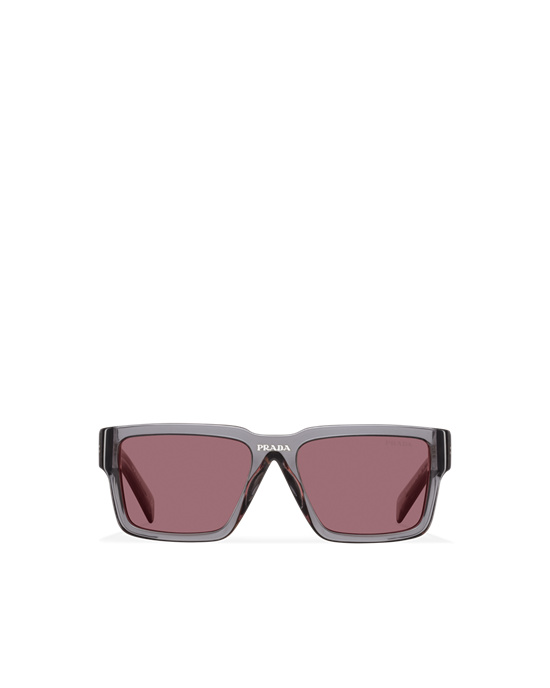 Prada Prada Runway Sunglasses Squared Cherry Lenses | 0325-JYCNI