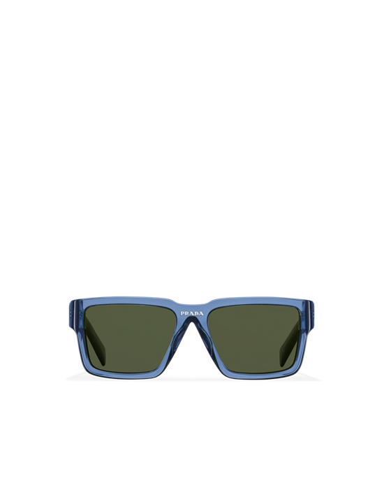 Prada Prada Runway Sunglasses Squared Verdes | 6405-UFCNL