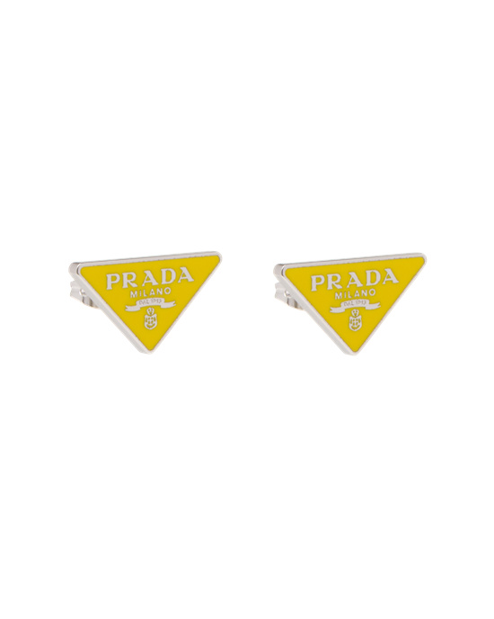Prada Prada Symbole Earrings Amarillos | 1784-RSJVH