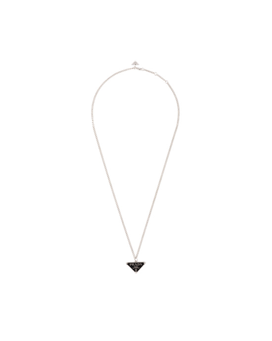 Prada Prada Symbole Necklace Negros | 2956-ZQYCK
