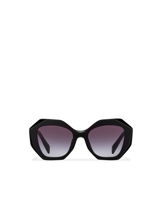 Prada Prada Symbole Sunglasses Geometrical Gradient Smoky Gray Lenses | 8564-KHVUM