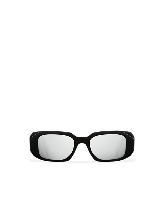 Prada Prada Symbole Sunglasses Squared Chromed Lenses | 3274-LPMHI
