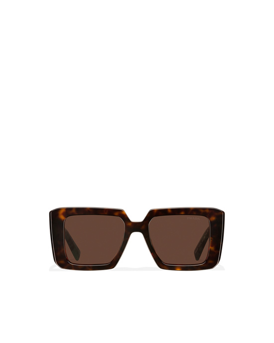 Prada Prada Symbole Sunglasses Squared Cafes | 4316-RLGIP