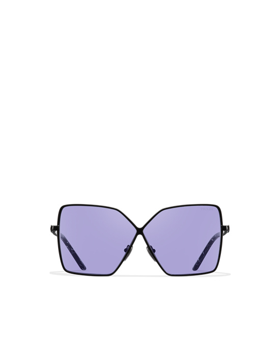 Prada Prada Symbole Sunglasses Squared Morados | 1692-QPJUV
