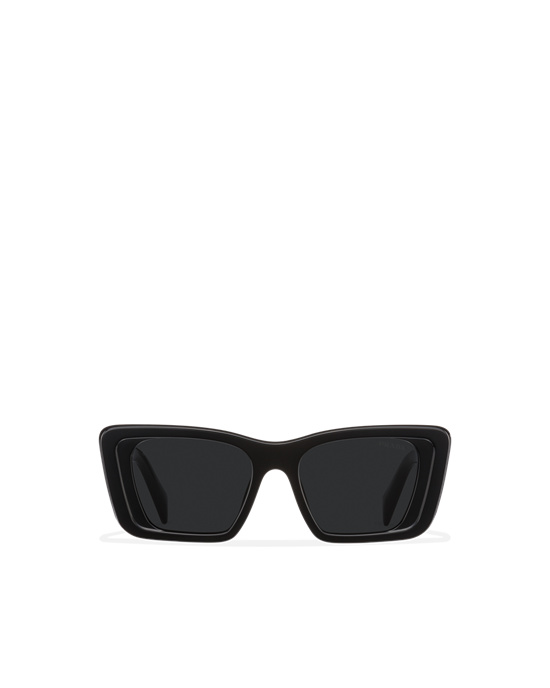 Prada Prada Symbole Sunglasses Squared Slate Gray Lenses | 2306-URMLN