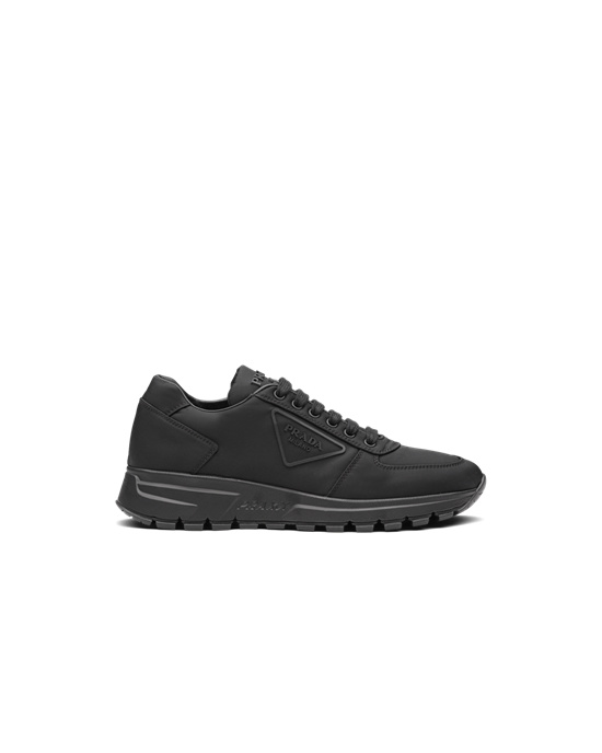 Prada Prax 01 Re-nylon Gabardine Sneakers Negros | 1735-HUDLF