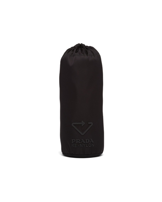 Prada Re-nylon Bottle Pouch Negros | 0528-LAHSU