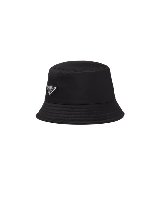 Prada Re-nylon Bucket Hat Negros | 1392-MYRPO