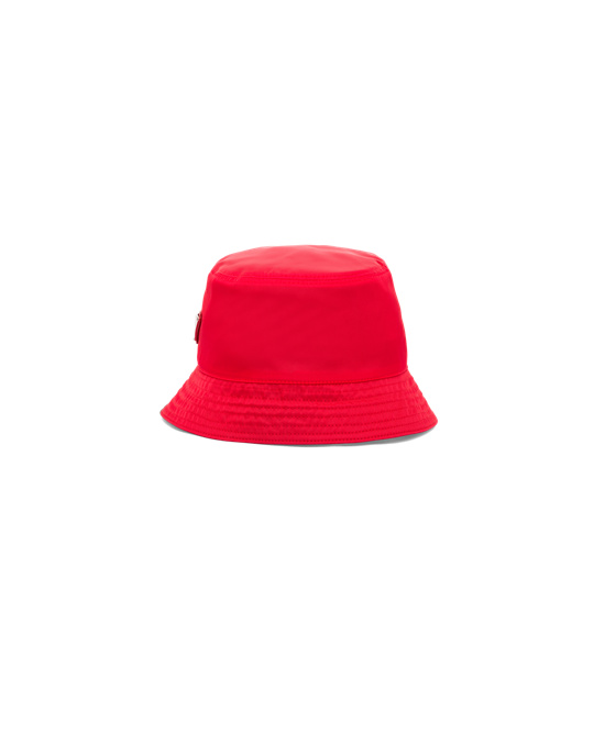 Prada Re-nylon Bucket Hat Rojos | 0124-FSOYI