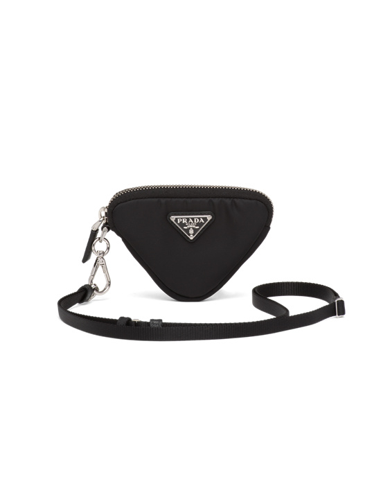 Prada Re-nylon Mini Pouch Negros | 9328-OQLPI