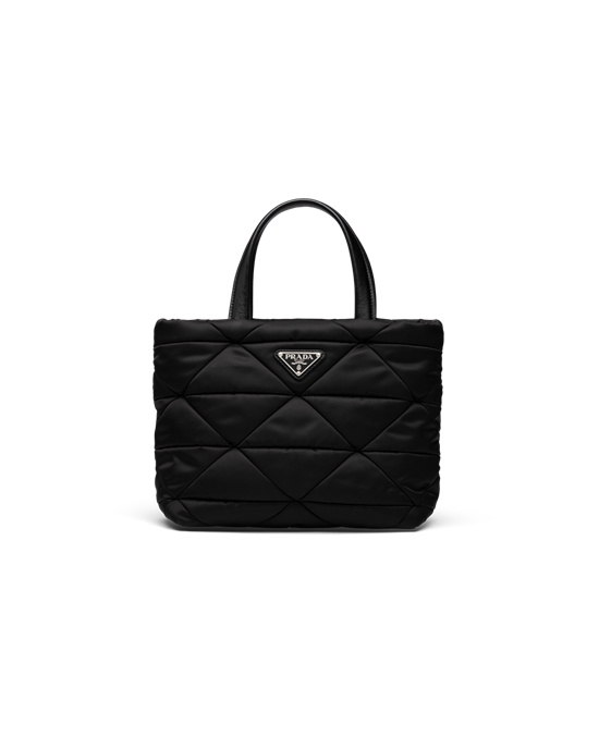 Prada Re-nylon Padded Tote Bag Negros | 0896-SUPIV