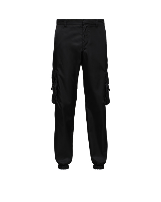 Prada Re-nylon Pants Negros | 1649-TGWZA