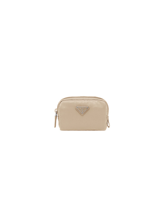 Prada Re-nylon Pouch Beige | 2173-CSXOZ