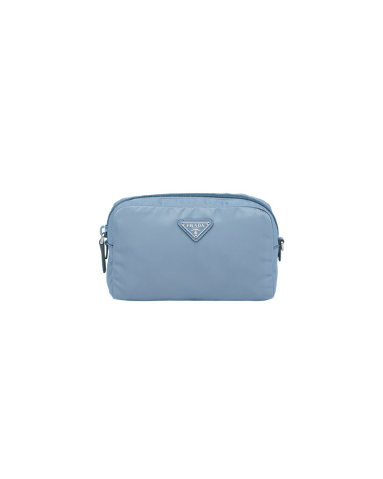 Prada Re-nylon Pouch Celeste | 0917-JYTBO