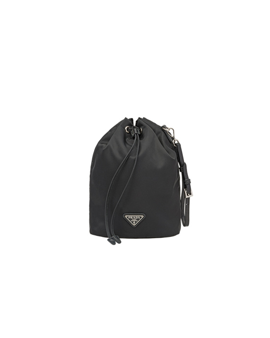 Prada Re-nylon Pouch Negros | 2578-QMOBR