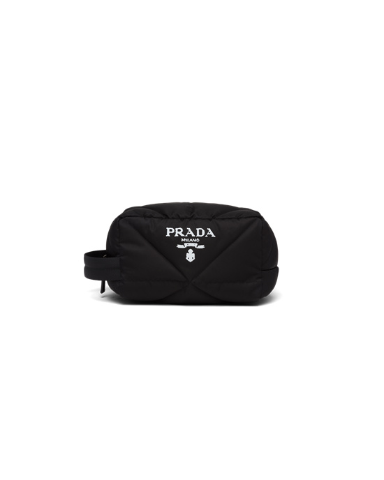 Prada Re-nylon Pouch Negros | 2940-RXGEK