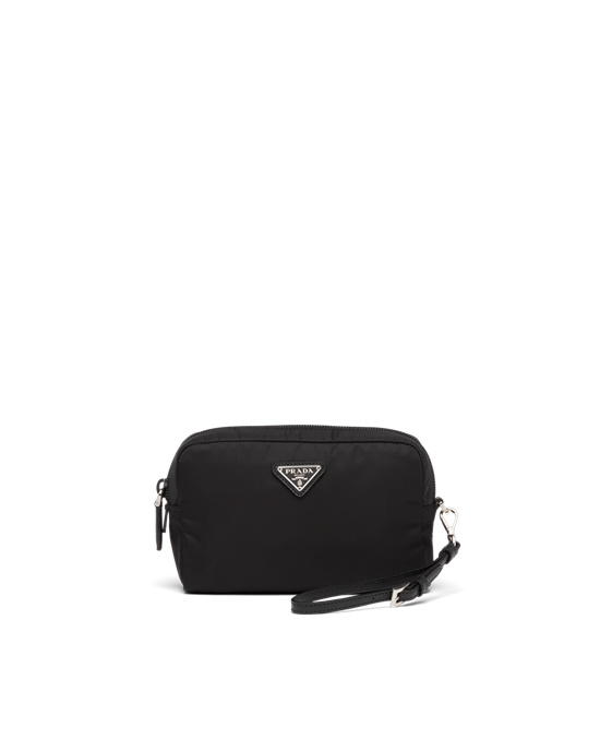 Prada Re-nylon Pouch Negros | 3468-VMJKR