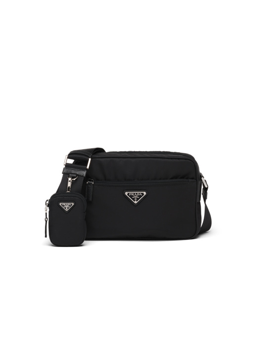 Prada Re-nylon Shoulder Bag Negros | 3574-GJLFX
