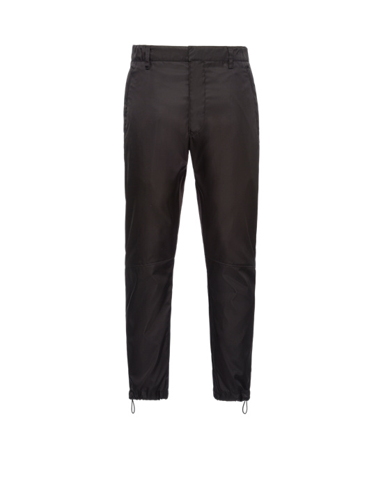 Prada Re-nylon Trousers Negros | 5374-BXRUT