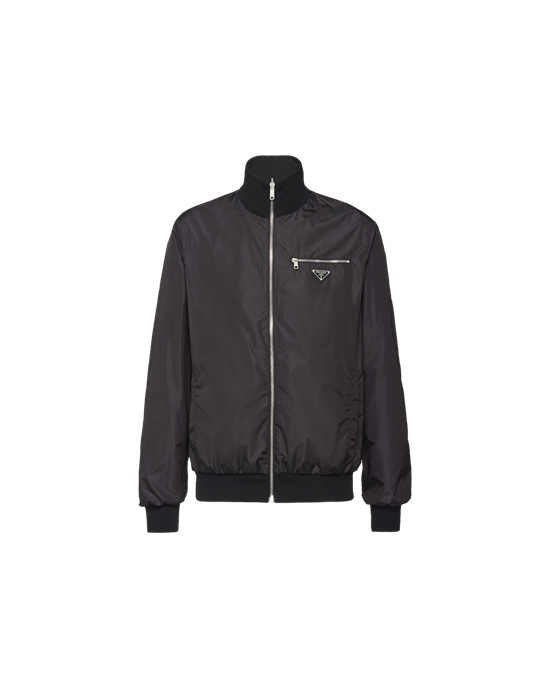 Prada Reversible Wool And Nylon Jacket Negros | 3906-MHWJV