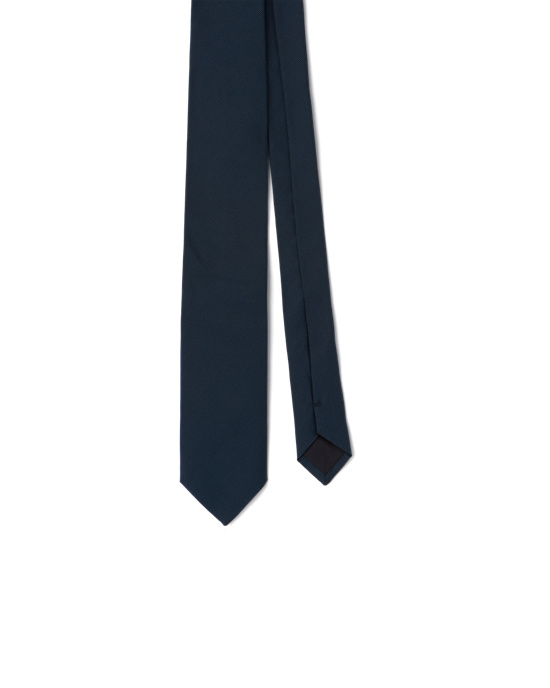 Prada Silk Tie Azul Marino | 9860-QWFCI
