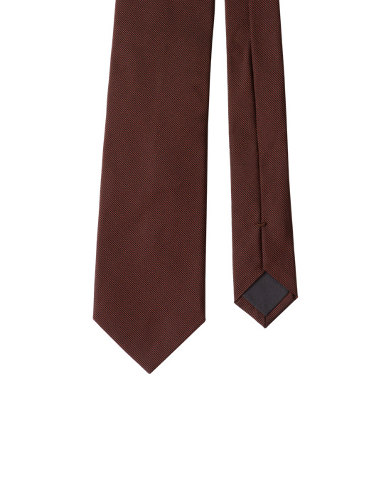 Prada Silk Tie Rust | 2871-FKUGV
